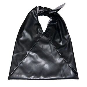 Suqqu Black Soft Leather Signature Makeup Travel Bag